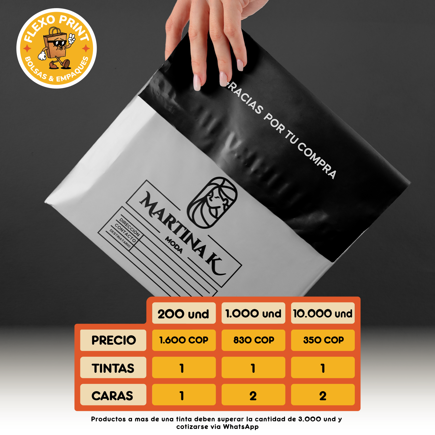 BOLSA DE SEGURIDAD | PLASTICA PEQUEÑA
