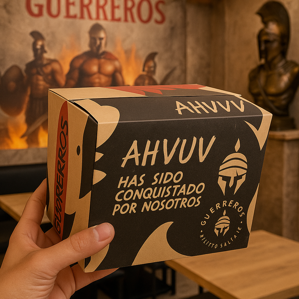 CAJA SALCHIPAPA O PARRILLA