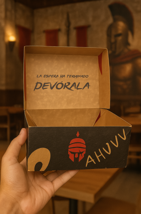 CAJA SALCHIPAPA O PARRILLA