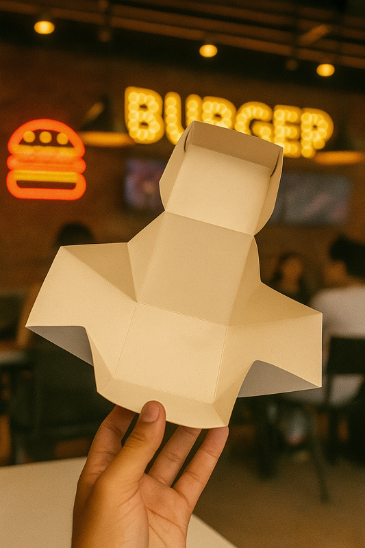 CAJA HAMBURGUESAS