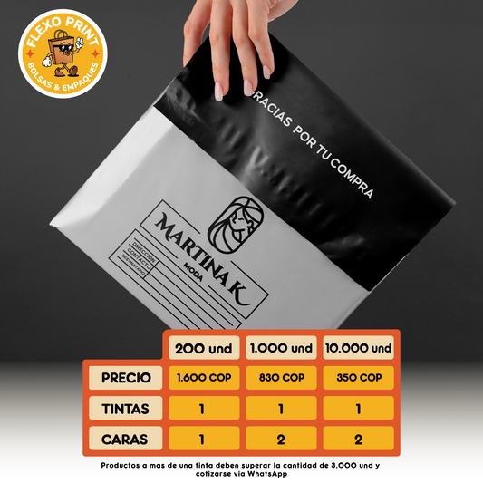 BOLSA DE SEGURIDAD | PLASTICA PEQUEÑA